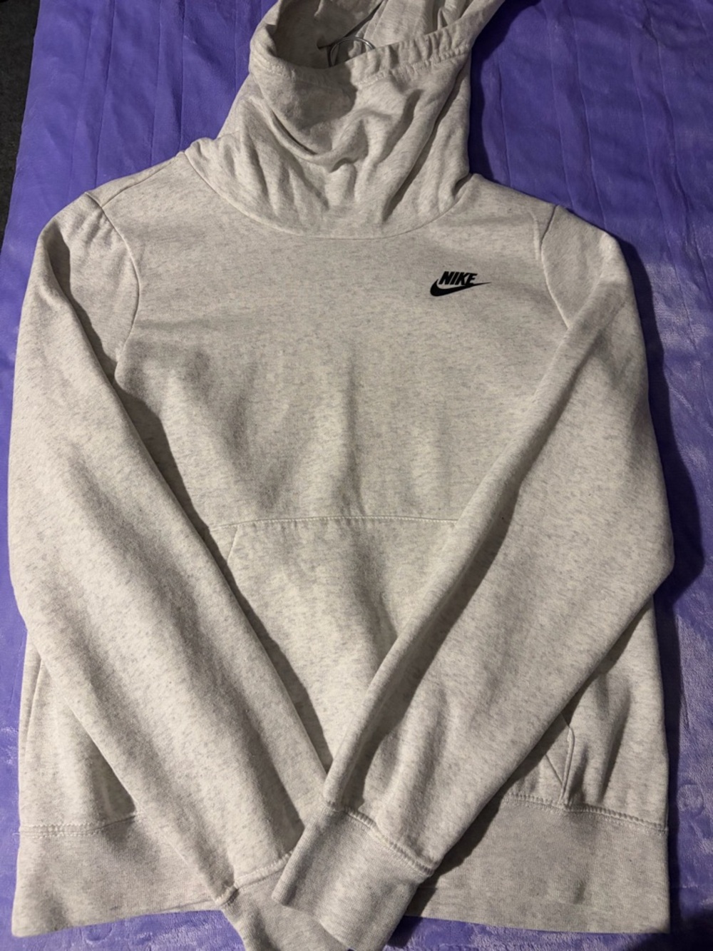 Nike Heather Gray Small Hoodie Womens S